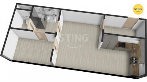 Prodej bytu 2kk, 45 m² 2