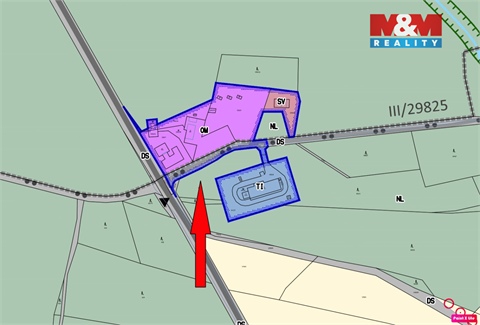 Prodej lesu, 3 807 m² - 4