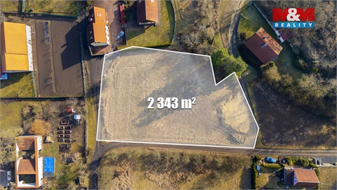Prodej stavebního pozemku, 2 343 m² - 0