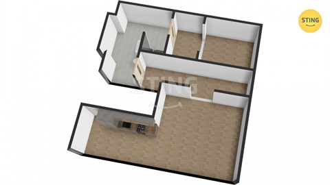 Prodej bytu 2kk, 44 m² 2