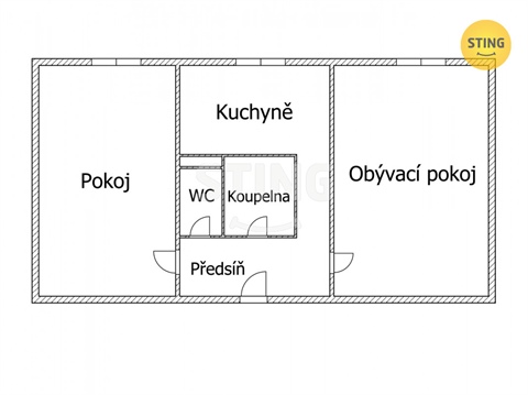 Prodej bytu 2+1, 55 m² 12