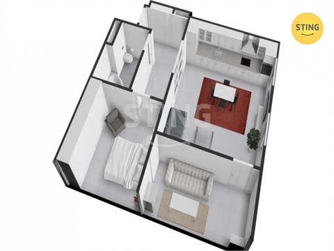 Prodej bytu 3kk, 64 m² 4