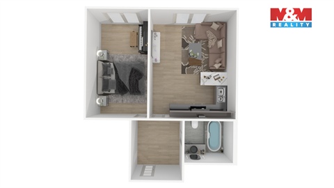 Prodej bytu 2kk, 49 m² 6