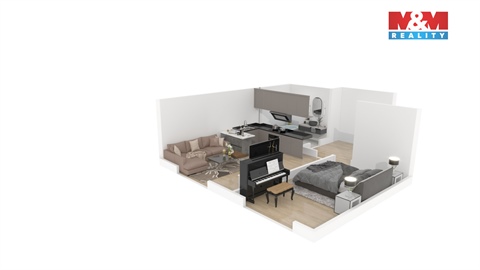 Prodej bytu 2kk, 49 m² 20