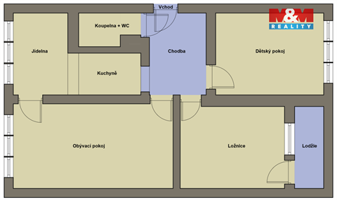 Prodej bytu 3+1, 77 m² 2