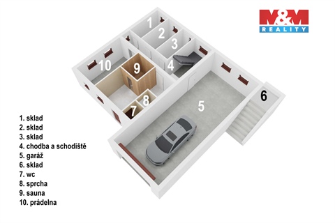 Prodej rodinného domu, 303 m² 20