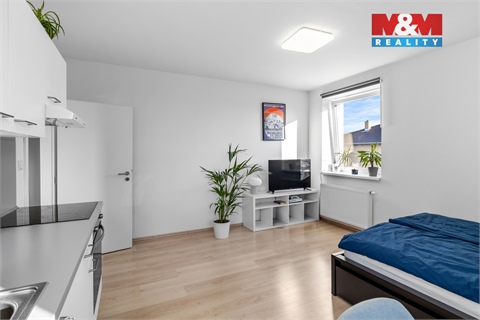Pronájem bytu 1kk, 32 m² - 0