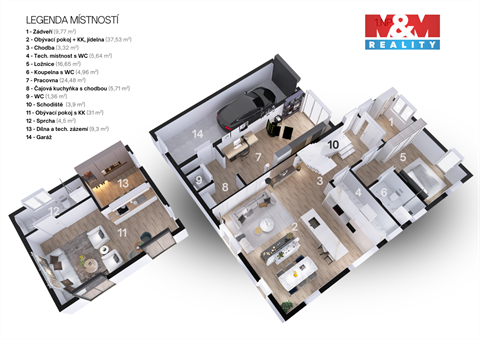 Prodej rodinného domu, 266 m² - 26