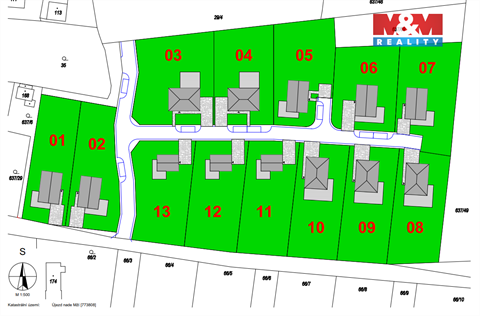 Prodej stavebního pozemku, 1 080 m² - 0