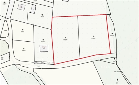 Prodej stavebního pozemku, 6 975 m² - 6