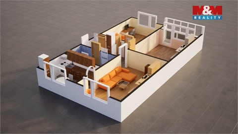 Prodej bytu 3+1, 77 m² - 6