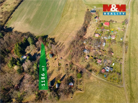 Prodej zahrady, 1 186 m² - 0