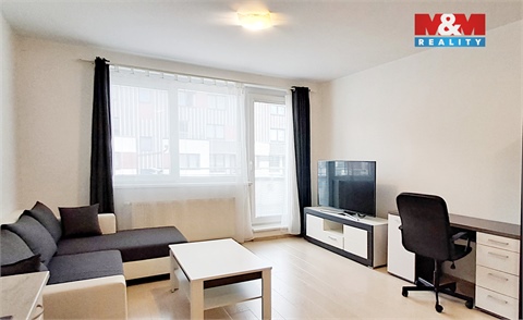 Pronájem bytu 1kk, 34 m² - 0