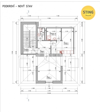 Pronájem bytu 2kk, 71 m² - 2