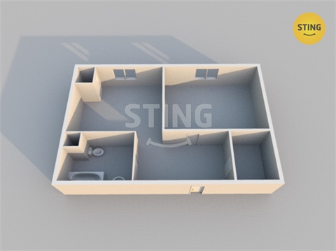 Pronájem bytu 1+1, 38 m² - 0