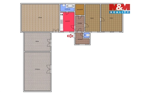 Prodej rodinného domu, 99 m² - 8