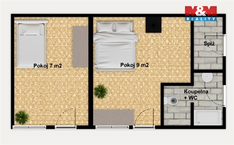 Prodej chaty / chapuly, 43 m² 18