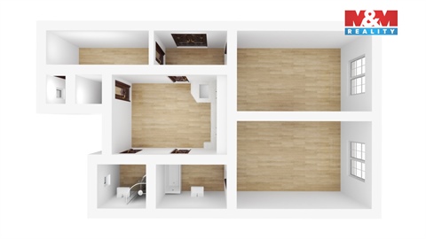 Pronájem bytu 2+1, 75 m² - 0