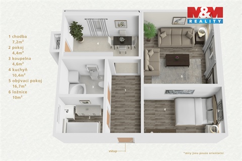 Prodej bytu 3+1, 65 m² 8