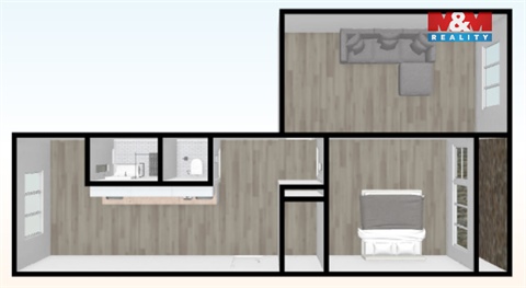 Prodej bytu 2+1, 56 m² - 8