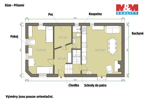 Prodej chaty / chapuly, 120 m² - 18