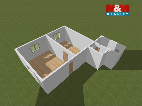 Pronájem bytu 2kk, 37 m² - 2