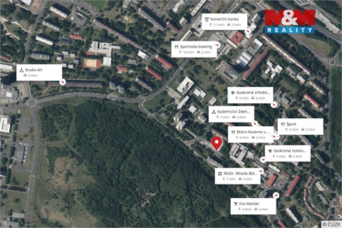 Pronájem bytu 1kk, 26 m² - 6