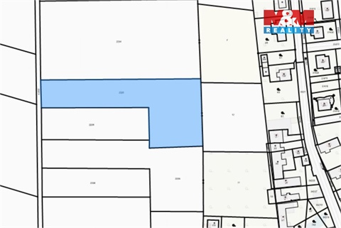 Prodej zemědělské půdy, 1 891 m² - 0