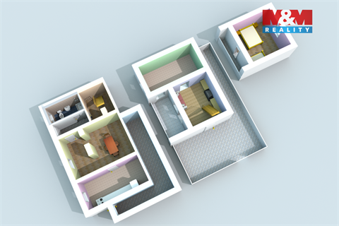 Prodej chaty / chapuly, 88 m² - 6