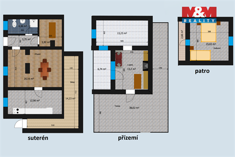 Prodej chaty / chapuly, 88 m² 6