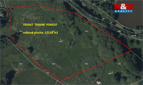 Prodej zemědělské půdy, 12 158 m² - 0