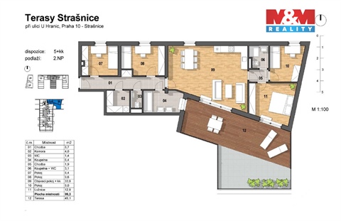 Pronájem bytu 5kk, 150 m² 6