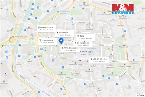 Pronájem kanceláře, 9 m² - 22