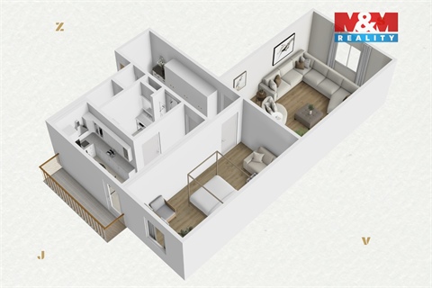 Prodej bytu 2+1, 77 m² - 20