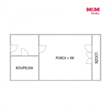 Pronájem bytu 1kk, 30 m² 6