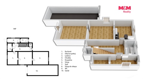 Prodej rodinného domu, 102 m² - 12