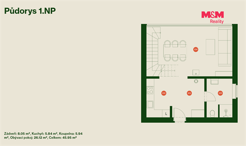Prodej chaty / chapuly, 71 m² 12