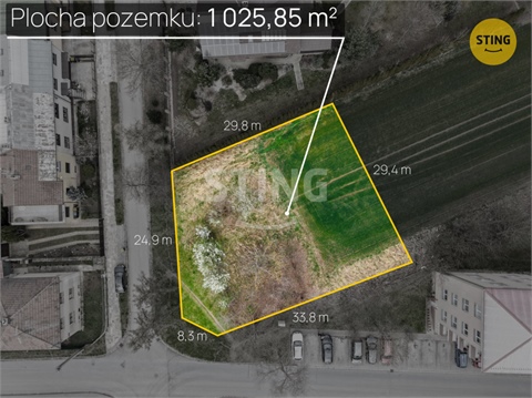 Prodej stavebního pozemku, 1 000 m² 0