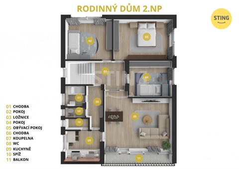 Prodej rodinného domu, 220 m² 12