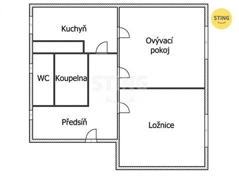 Prodej bytu 2+1, 62 m² 16