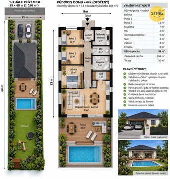 Prodej stavebního pozemku, 1 348 m² - 0