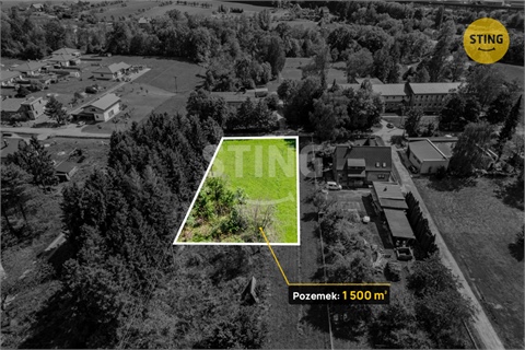 Prodej stavebního pozemku, 1 500 m² 2