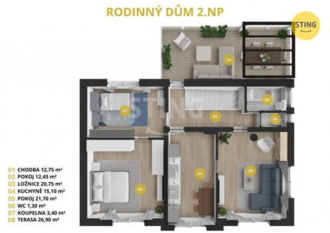 Prodej rodinného domu, 238 m² 22