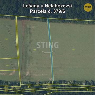 Prodej zemědělské půdy, 1 309 m² - 0