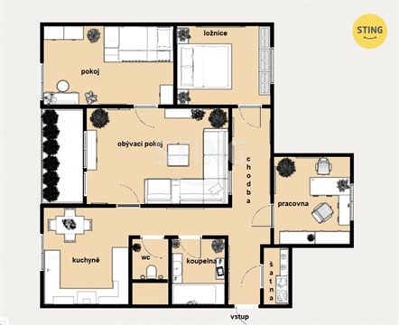 Prodej bytu 4+1, 76 m² 4