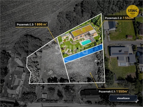 Prodej stavebního pozemku, 1 550 m² 0