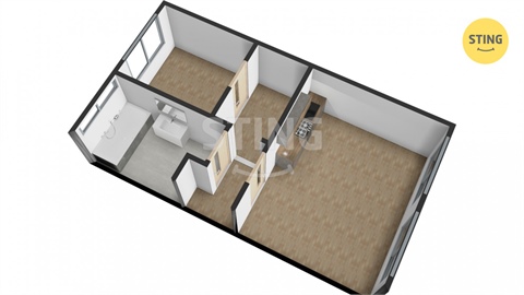 Prodej bytu 2kk, 49 m² 2
