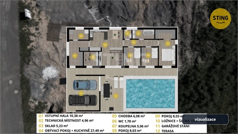 Prodej rodinného domu, 93 m² - 12