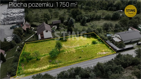 Prodej stavebního pozemku, 1 750 m² - 0