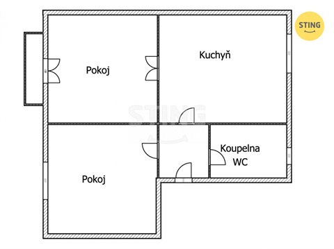 Prodej bytu 2+1, 57 m² 14